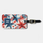 愛国的な荷物タグ ラゲッジタグ (正面横)