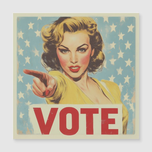 愛国的な行動の呼び掛け：投票！ (正面)