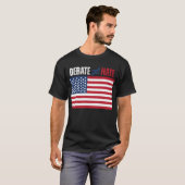 愛国的な論争は憎しみと自由を同じではない Tシャツ (正面フル)