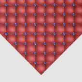 愛国的な赤い青い房フェイク状の 薄葉紙 (詳細)