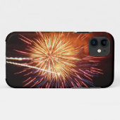 愛国的な赤と白と青の花火 I Case-Mate iPhoneケース (裏面(横))