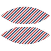 愛国的な赤と青のストライプ アメリカンフットボール (パネル)