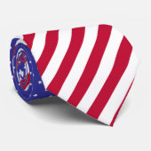 愛国的な赤と青の星と縞 ネクタイ (ロール)