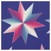 愛国的な赤白と青の星の織物 ファブリック (クローズアップ)