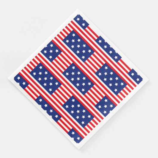 愛国的な赤白青の星条旗 (コーナー)