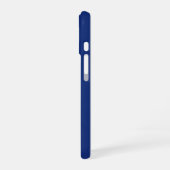 愛国的な赤白青の縦縞模様 iPhone 16ケース (左側面)