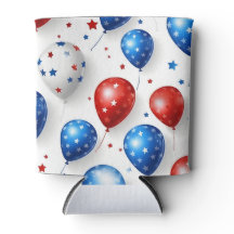 愛国的な赤白青アメリカの風船