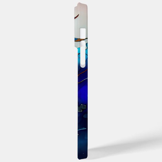 愛国的な赤白青ケシの花 Case-Mate iPhoneケース (裏面 / 左)