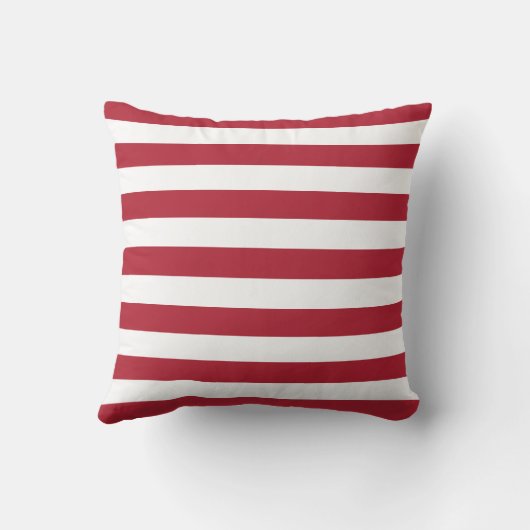 愛国的な赤白青スターとストライプ国旗 クッション (裏面)