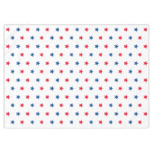 愛国的な赤白青スターアメリカンホリデー テーブルクロス (正面(横))