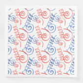 愛国的な赤白青巻き流し (正面)