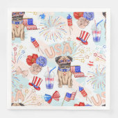 愛国的な赤白青7月4日 (正面)