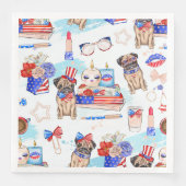 愛国的な赤白青7月4日 (正面)