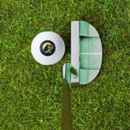 愛国的な赤、白と青のハゲのワシ ゴルフボール