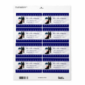 愛国的な軍隊ラブハート出荷ラベル ラベル (フルシート)