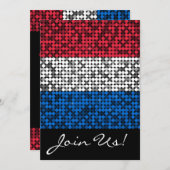 愛国的な輝き 招待状 (正面/裏面)