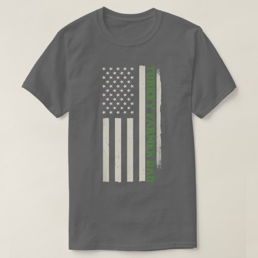 愛国的な農業農業農業トルコ農家D Tシャツ (デザイン正面)