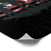 愛国的な退役軍人の日Ameに仕えたすべての人を賞賛 ポスター (角)