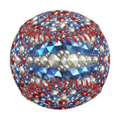 愛国的な野球オランダ色 野球ボール (裏面)