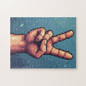 愛国的な隠し絵モザイクアクティビティゲーム ジグソーパズル (横)