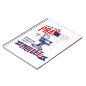 愛国的な雑誌祈をおもしろい出さない時 ノートブック (左側)