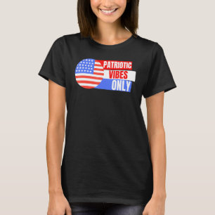 愛国的な雰囲気のみ男性の女性の子供の幼児の男の子 Tシャツ