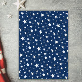 愛国的な60歳の誕生日パーティー赤白青スター 招待状