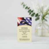 愛国的な |アメリカ人 |スターストライプズ |米国国旗 名刺 (スタンド正面)