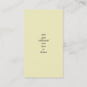 愛国的な |アメリカ人 |スターストライプズ |米国国旗 名刺 (裏面)