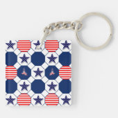 愛国的な キーホルダー (裏面)