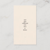 愛国的な | ケニア国旗 | ロゴ名刺の追加 名刺 (裏面)