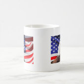 愛国的な コーヒーマグカップ (中央)