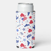 愛国的な スリム缶クーラー (Seltzer正面)