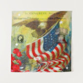 愛国的な タペストリー (正面)