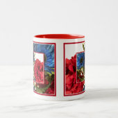 愛国的な ツートーンマグカップ (中央)