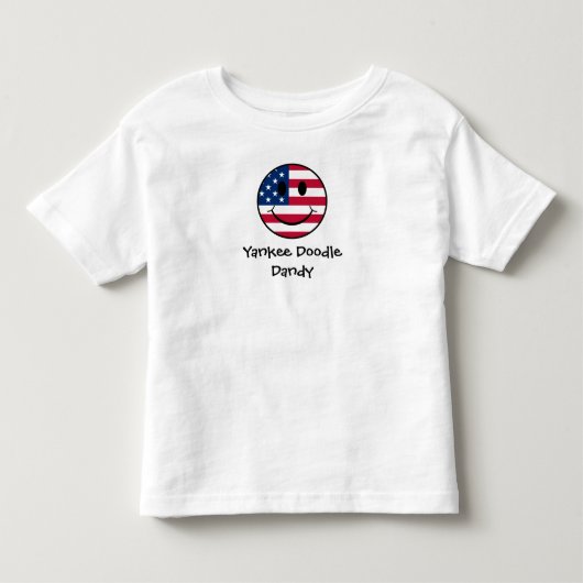 愛国的な トドラーTシャツ (正面)