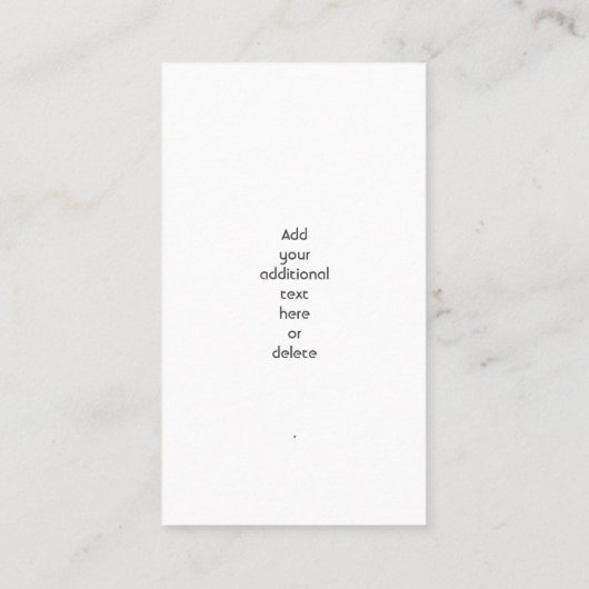 愛国的な | バハマ国旗の追加 | フォト 名刺 (裏面)