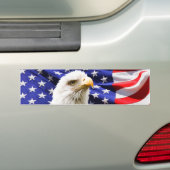 愛国的な バンパーステッカー (車上)