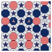 愛国的な ファブリック (クローズアップ)