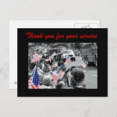 愛国的な ポストカード (正面/裏面)