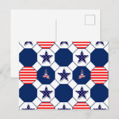 愛国的な ポストカード (正面/裏面)