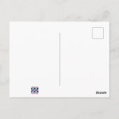 愛国的な ポストカード (裏面)