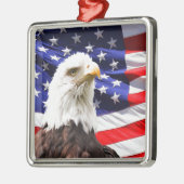 愛国的な メタルオーナメント (左)