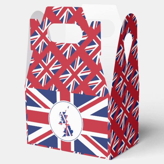 愛国的な |ユニオン・ジャック |赤素晴らしイギリス フェイバーボックス (オープン)