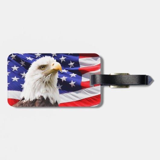 愛国的な ラゲッジタグ (裏面横)