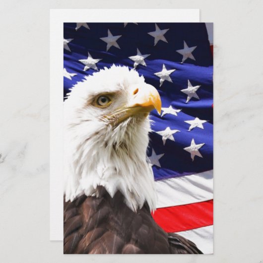 愛国的な 便箋 (正面/裏面)