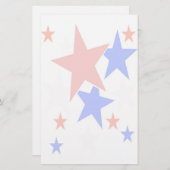 愛国的な 便箋 (正面/裏面)