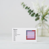 愛国的な 名刺 (スタンド正面)