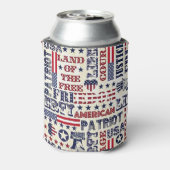 愛国的な 缶クーラー (缶裏面)