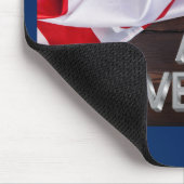 愛国的な「陸軍退役軍人」 マウスパッド (コーナー)